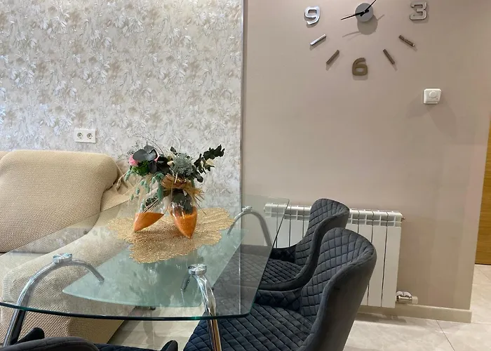 Coqueto apartamento cerca de la playa con parking Baiona