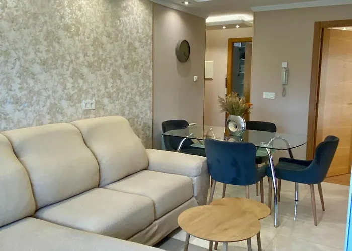 Apartamento Coqueto apartamento cerca de la playa con parking