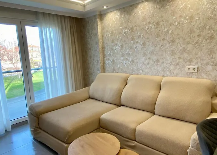 Apartamento Coqueto apartamento cerca de la playa con parking Baiona
